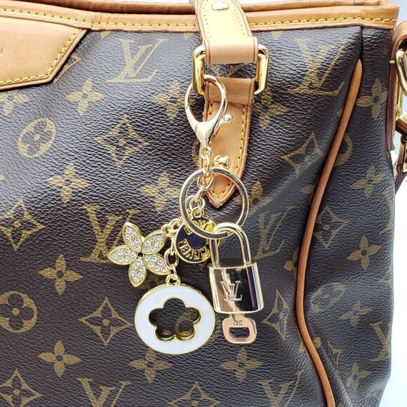 100% Auth Louis Vuitton Lock & Key with unbranded Bagcharm, Keycharm, Keychain - Picture 5 of 6